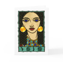 Isis Greeting Card