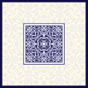Islam Arabic metallic ornament engagement wedding invitation
