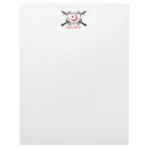 Islam Believe letterhead by EthnoShirts Islam Believe letterhead