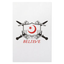 Islam Believe stationery by EthnoShirts Islam Believe stationery