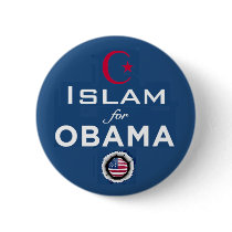 ISLAM Obama Button by samappleby ISLAM Obama Button