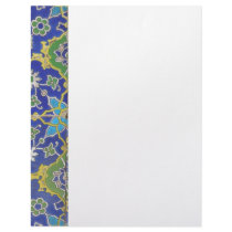 Islamic Art Paper Letterhead Template