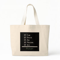 Islamic prayer - 5 times a day - Muslim print Canvas Bags