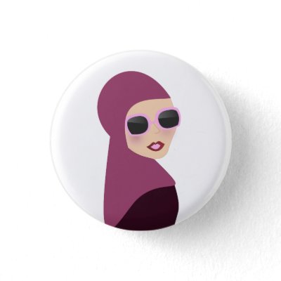 Islamic scarf muslima hijab lady style buttons
