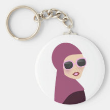 Islamic scarf muslima hijab lady style keychains