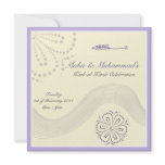 Islamic wedding Katb Kitab engagement invitation
