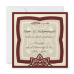 Islamic wedding Katb Kitab engagement invitation