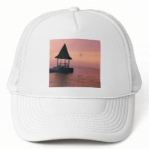 Island Beach Honeymoon Trucker Hats