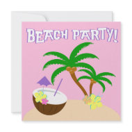 ISLAND BEACH PARTY 3 invitation