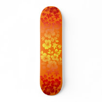 "Island Blend" Skateboard in Orange