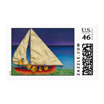 Island Colours postage