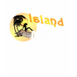 Island Cowgirl (Dark) T Shirt