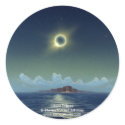Island Eclipse, Island Eclipse Steven Vincent ... stickers by orionworks Island Eclipse, Island Eclipse Steven Vincent ... stickers