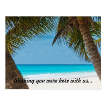 Island Getaway Postcard