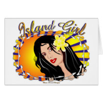 Island Girl cards by MoonArtandDesigns Island Girl cards