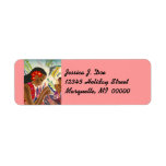Island Girl Hawaii Vacation Return address Label