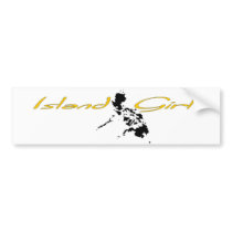 Island Girl - Philippines bumper stickers