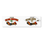 Island Hoppers Simple Design Bumper Sticker