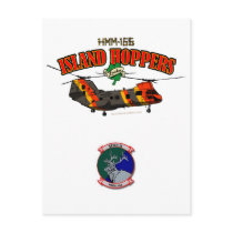 Island Hoppers Simple Design postcards