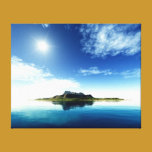 Island Landscape Wall Canvas canvas prints
