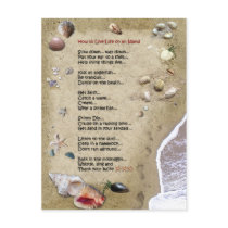 Island Life Post Card