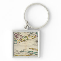 Island of Bermuda, Part of Providence Island Keychain