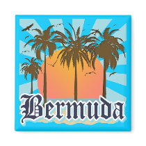 Island of Bermuda Souvenirs Refrigerator Magnet