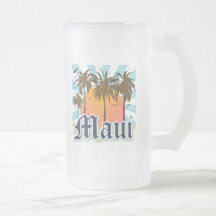 Island of Maui Hawaii Souvenir Mugs