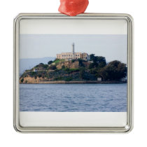 Island Prison, Alcatraz Christmas Ornament