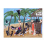 Island Summer Vacation Labradors Postcard