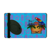 Island Time In Hammock iPad Folio Case