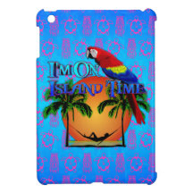 Island Time In Hammock iPad Mini Covers