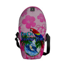 Island Time Surfing Messenger Bag