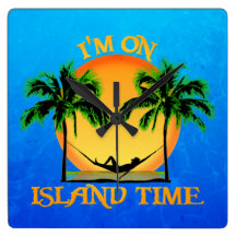 Island Time Wall Clocks