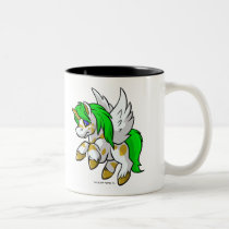 Island Uni flying over Mystery Island mugs