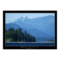 "ISLAND VIEW" Photo Poster posters