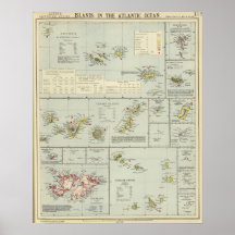 Islands, Atlantic Ocean Posters