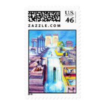 Islands w/ apple - Postage postage