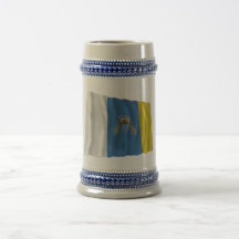 Islas Canarias que agitan la bandera Tazas