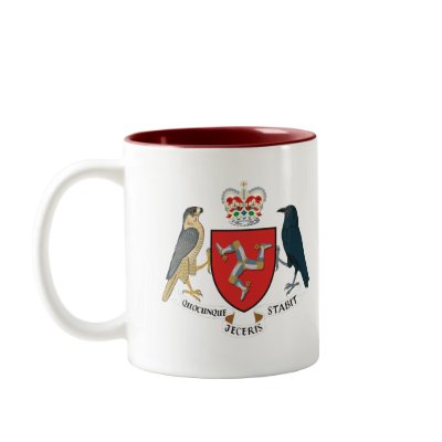 Isle of Man Coat of Arms mug by aesthete
