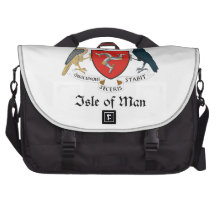 ISLE OF MAN - emblem/flag/symbol/coat of arms Laptop Commuter Bag