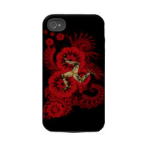 Isle of Man Flag Tough Iphone 4 Covers