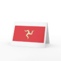 Isle of Man Flag Greeting Card