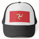 Isle of Man Flag Hat