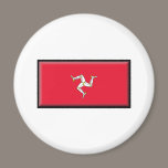 Isle of Man Flag magnets
