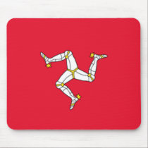 Isle of Man Flag Mousepad mousepads