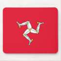 Isle of Man Flag Mousepad