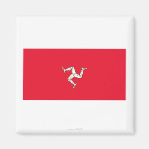 Isle of Man Flag Refrigerator Magnet