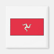 Isle of Man – Manx Flag Magnet