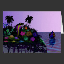 Isle of Naja Greeting Card